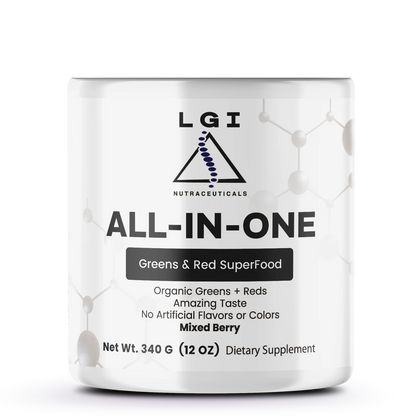 All - In/One Greens & Red SuperFood + Immune (Mixed Berry)