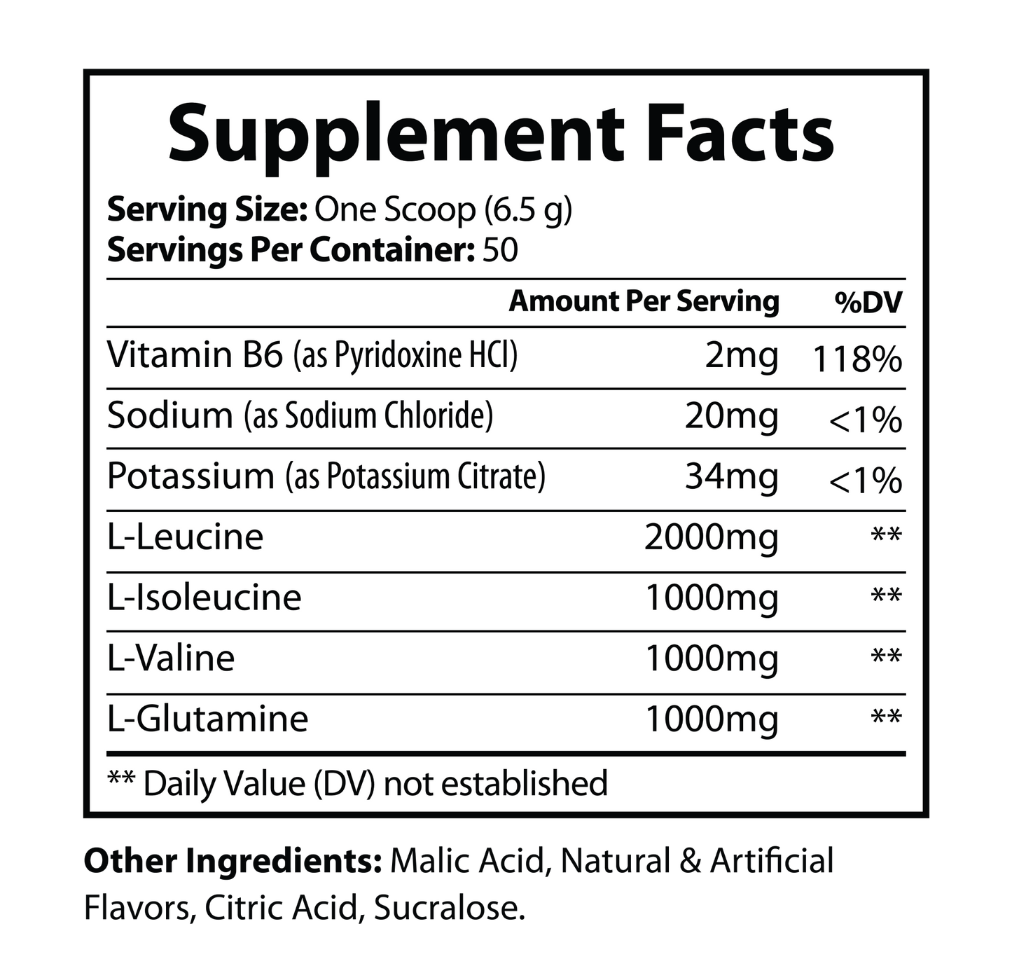 BCAA (Lemon Lime)