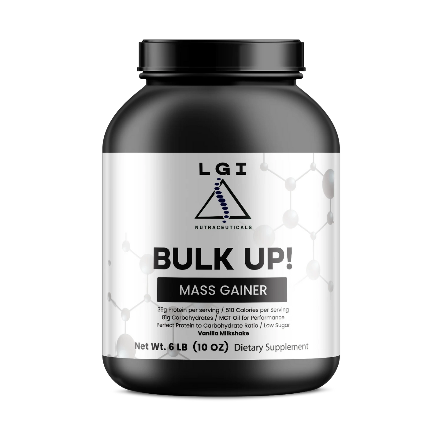 6lb Bulk Up! Mass Gainer (Vanilla Milkshake)