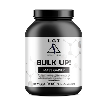 6lb Bulk Up! Mass Gainer (Vanilla Milkshake)