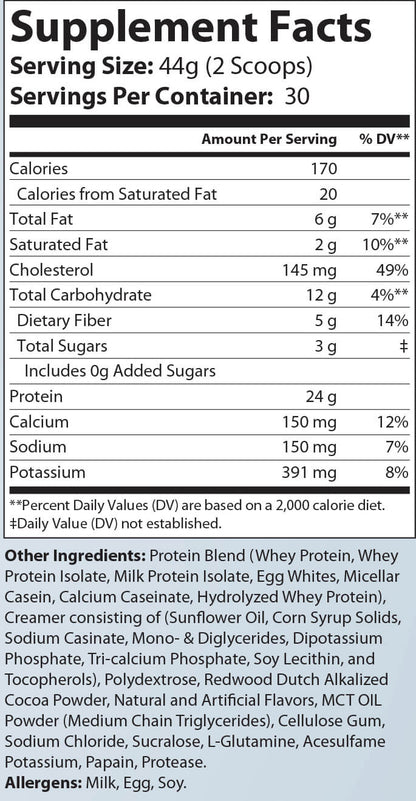 2.9lb Essential Meal Replacement Protein (Chocolate Milkshake)