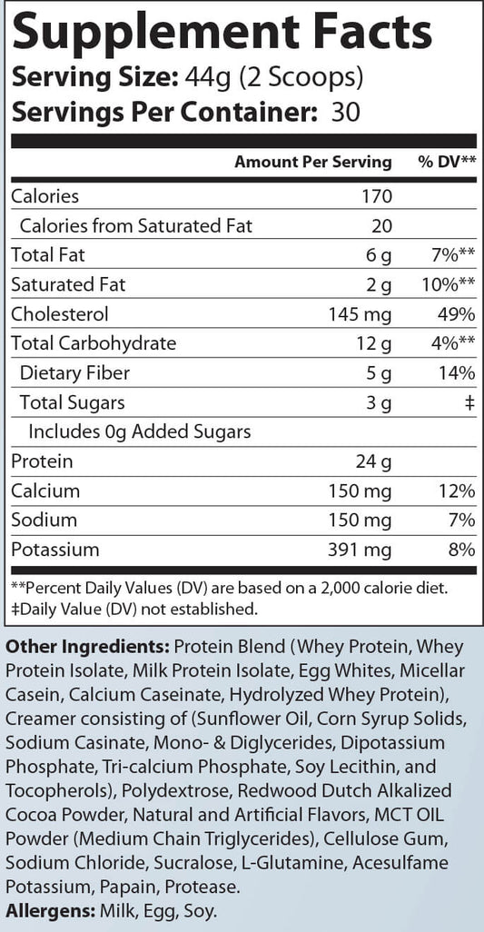 2.9lb Essential Meal Replacement Protein (Chocolate Milkshake)