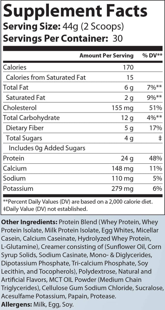 2.9lb Essential Meal Replacement Protein (Vanilla Milkshake)