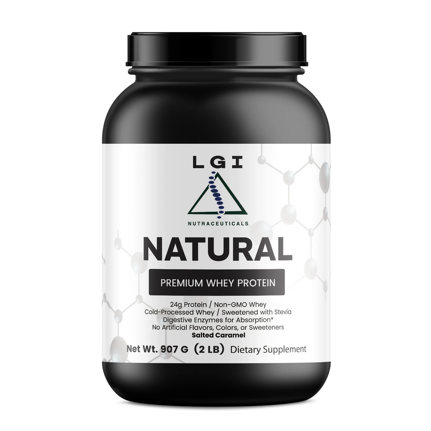 2lb Whey Natural (Salted Caramel)