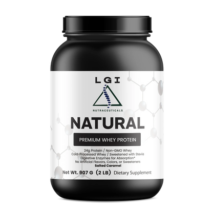 2lb Whey Natural (Salted Caramel)