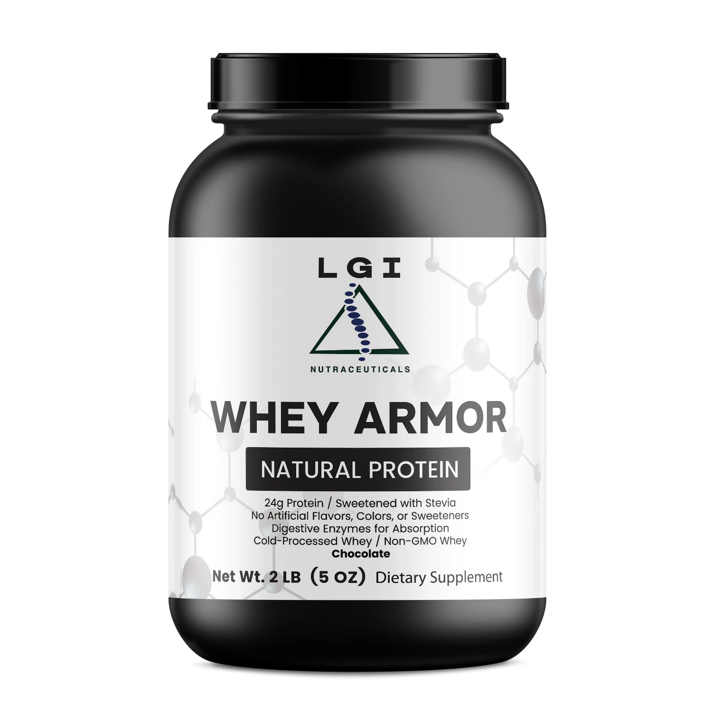 2lb Whey Armor Natural Protein (Chocolate)