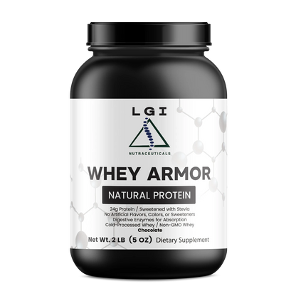 2lb Whey Armor Natural Protein (Chocolate)