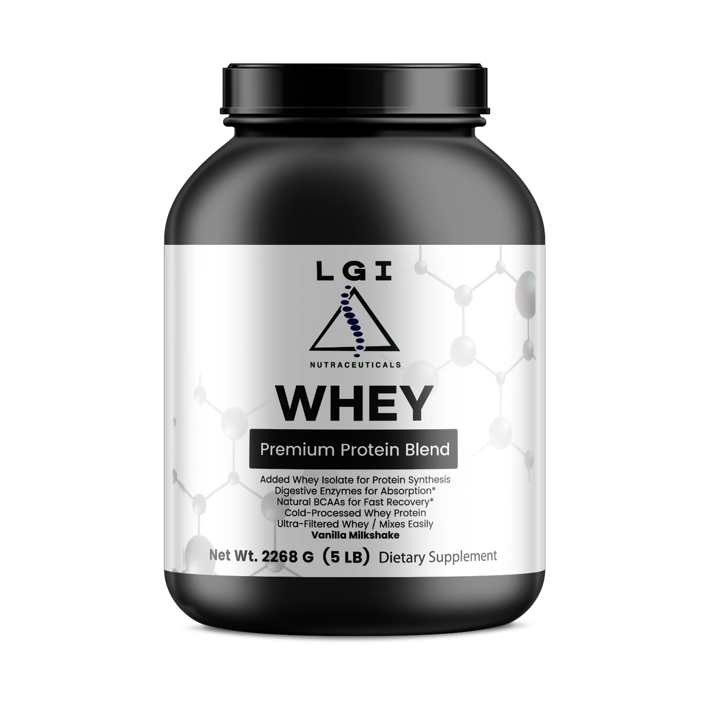 5lb Whey Protein (Vanilla)