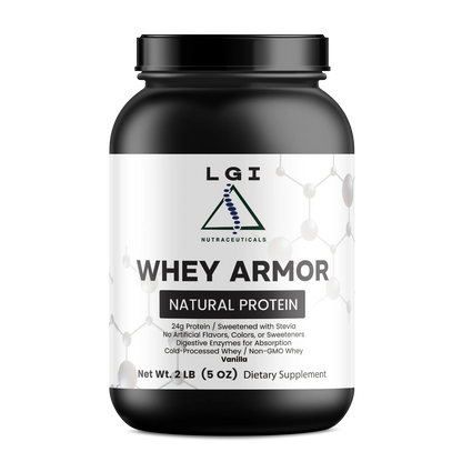 2lb Whey Armor Natural Protein (Vanilla)