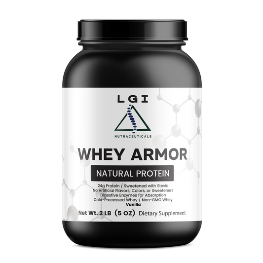2lb Whey Armor Natural Protein (Vanilla)