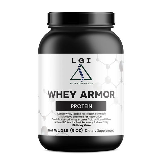 2lb Whey Armor Protein (Birthday Cake)