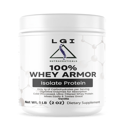 1lb Whey Armor Isolate Protein (Berry)