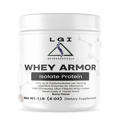 1lb Whey Armor Isolate Protein (Berry)