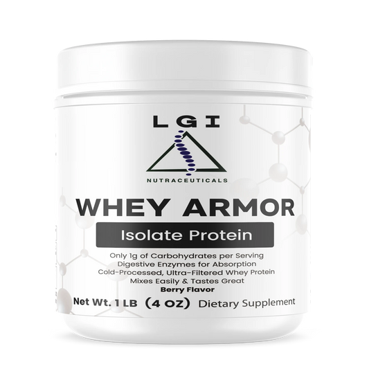 1lb Whey Armor Isolate Protein (Berry)