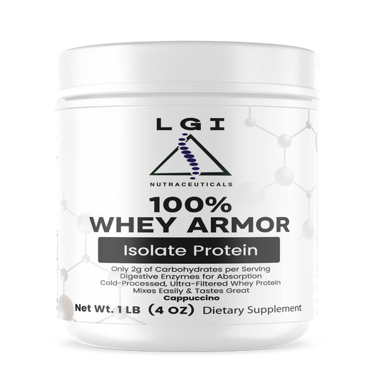 1lb 100% Whey Armor Isolate Protein (Cappuccino)