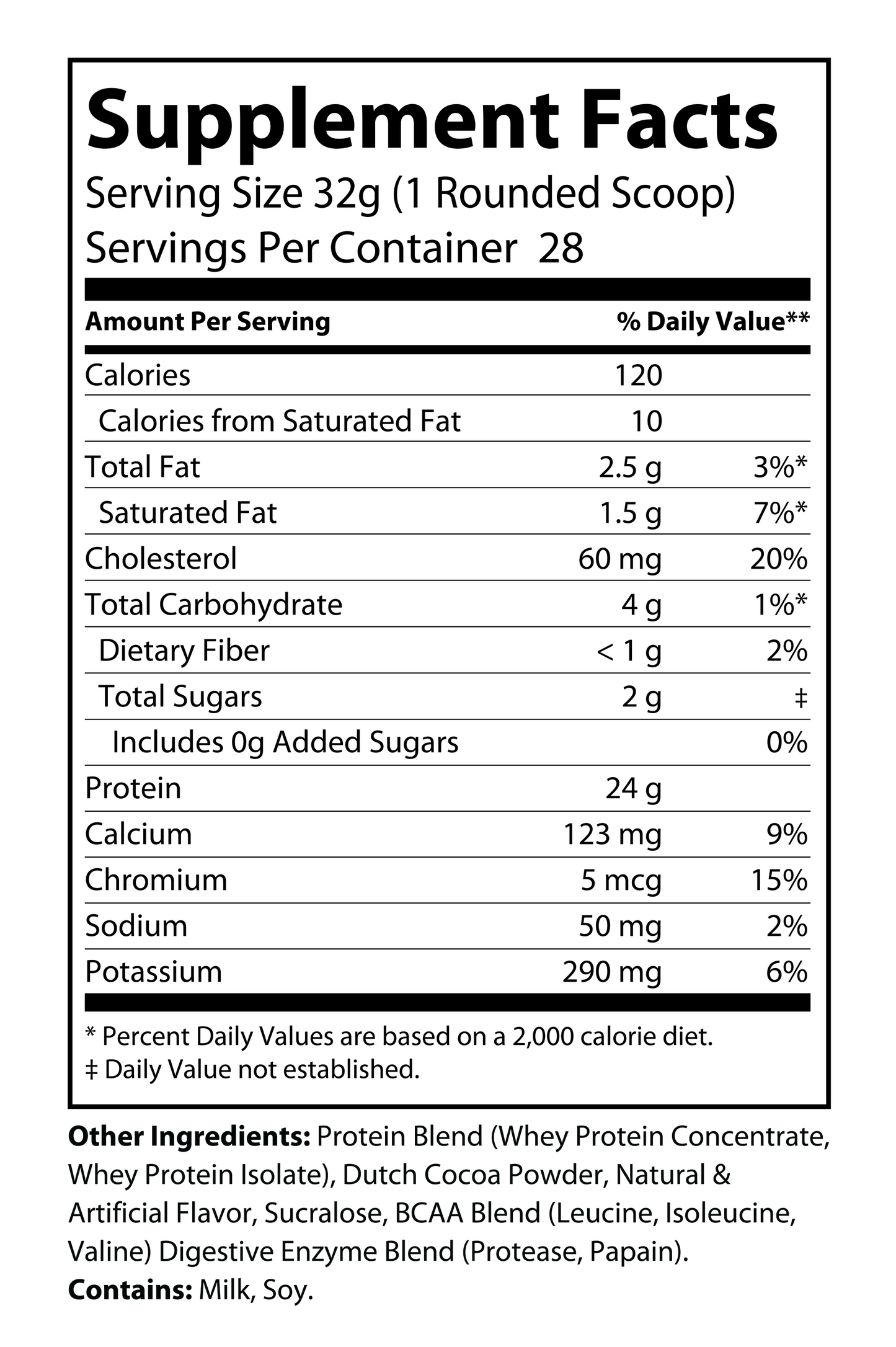 Whey ARMOR 2LB (Chocolate)