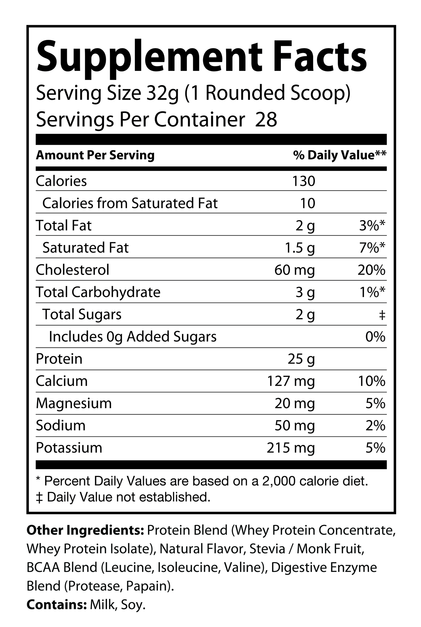 Whey ARMOR 2LB (Vanilla)