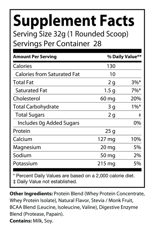 Whey ARMOR 2LB (Vanilla)
