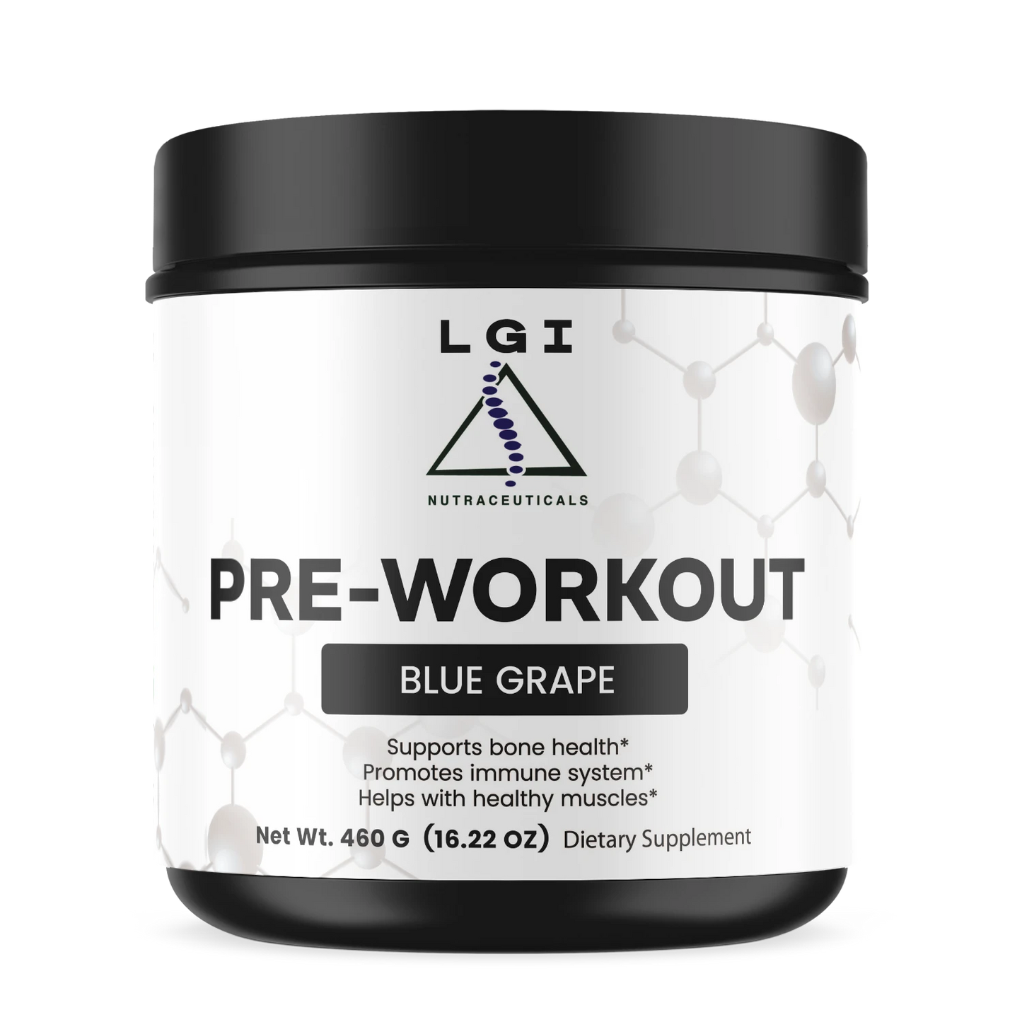 Pre - Workout w/Creatine 5g (Blue Grape)