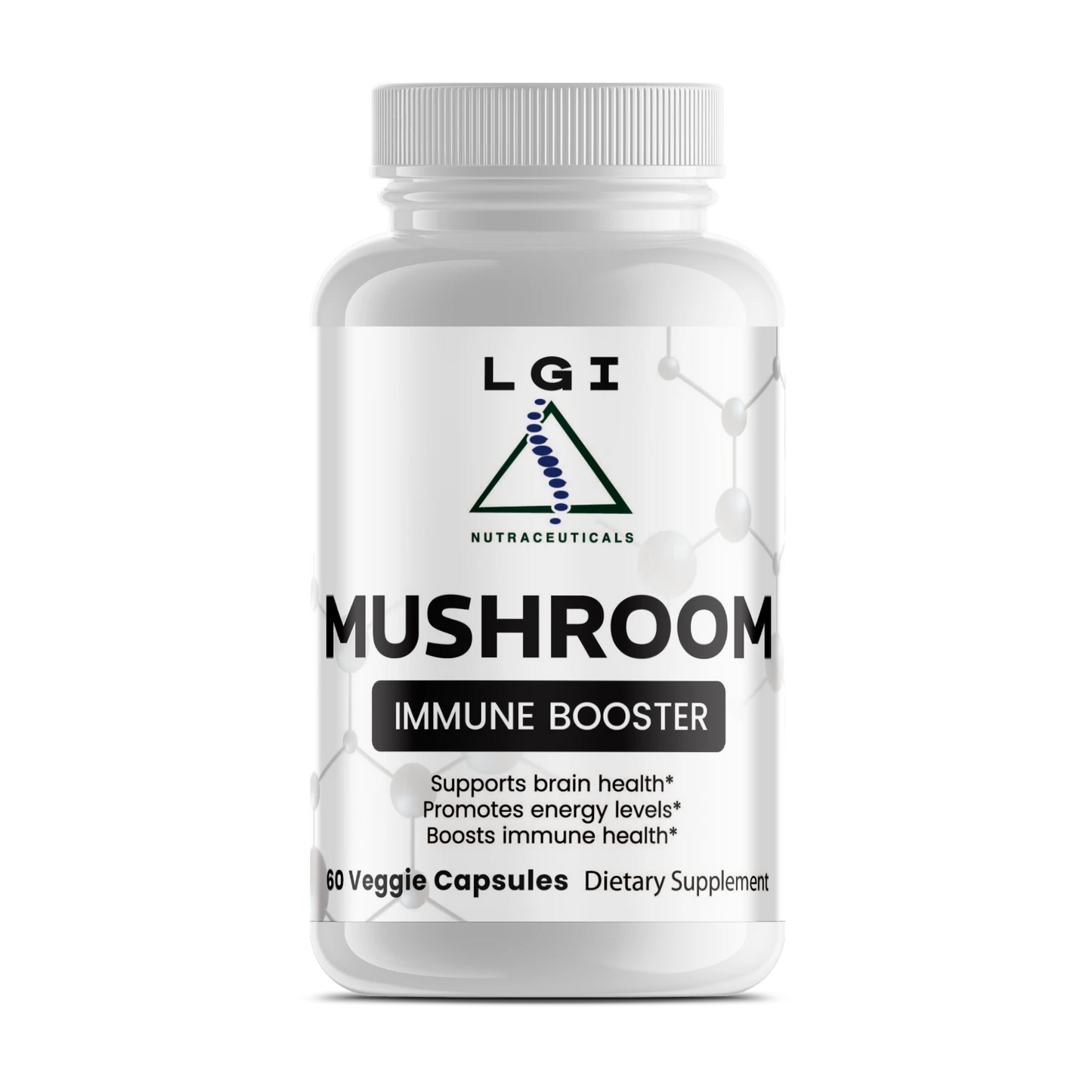 Mushroom Immune Booster: Chaga, Cordyceps, Reishi and Lion’s Mane