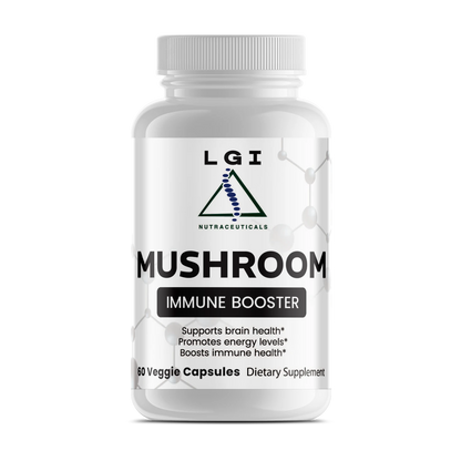 Mushroom Immune Booster: Chaga, Cordyceps, Reishi and Lion’s Mane